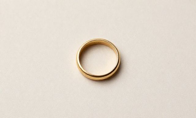 샴페인골드반지 관련 이미지 - 은은한 광택과 세련된 무드, 실패 없는 샴페인골드반지 선택 가이드