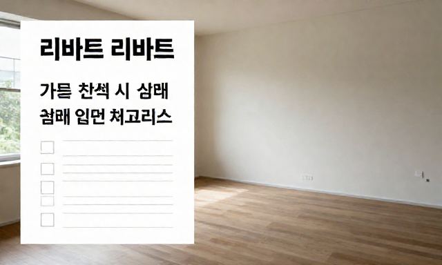 리바트 관련 이미지 - 리바트 가구 선택 시 실패 없는 체크리스트와 공간 연출 노하우